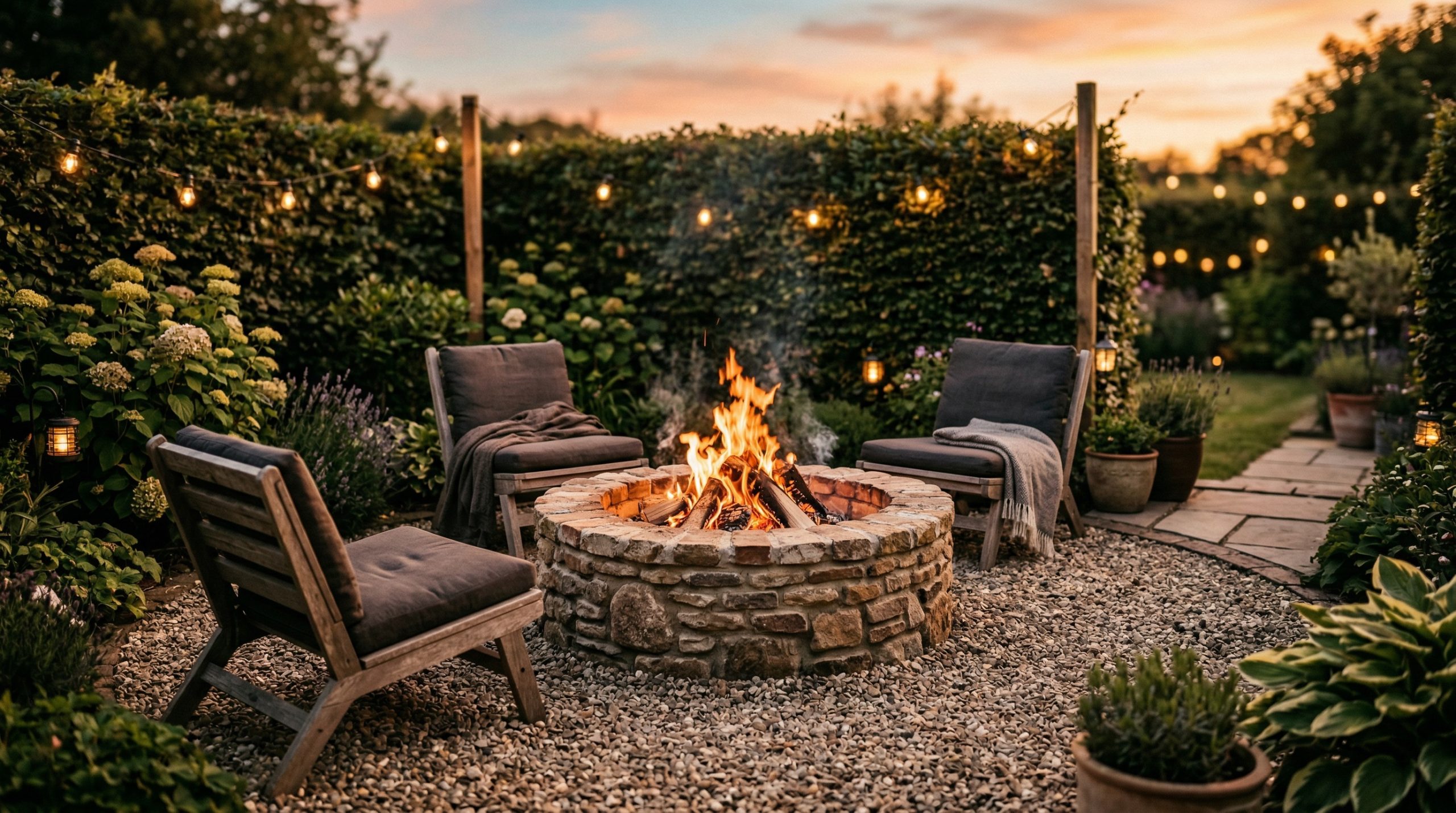 Feuerstelle im Garten: Ideen, Tipps & Standort für gemütliche Stunden