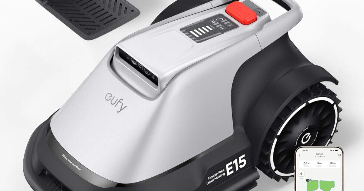 eufy E15 Mähroboter Test (2026): Kabellos, Smart & Präzise