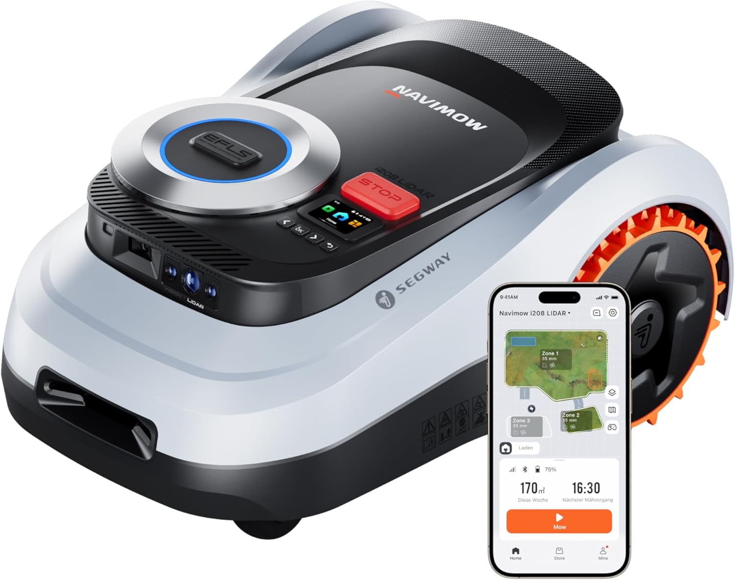 Navimow i208 LiDAR Mähroboter Test (2026): Kabellos & Smart